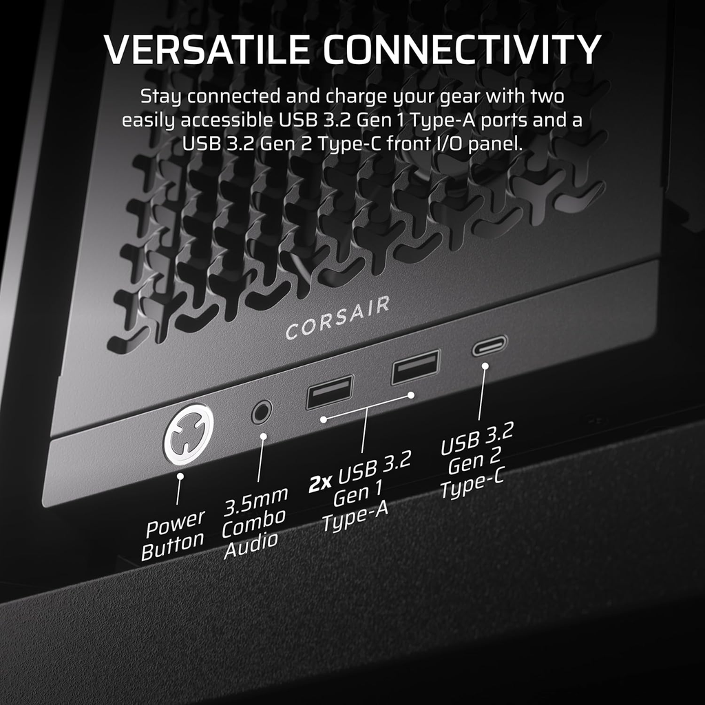 CORSAIR 4000D RS ARGB | BLACK