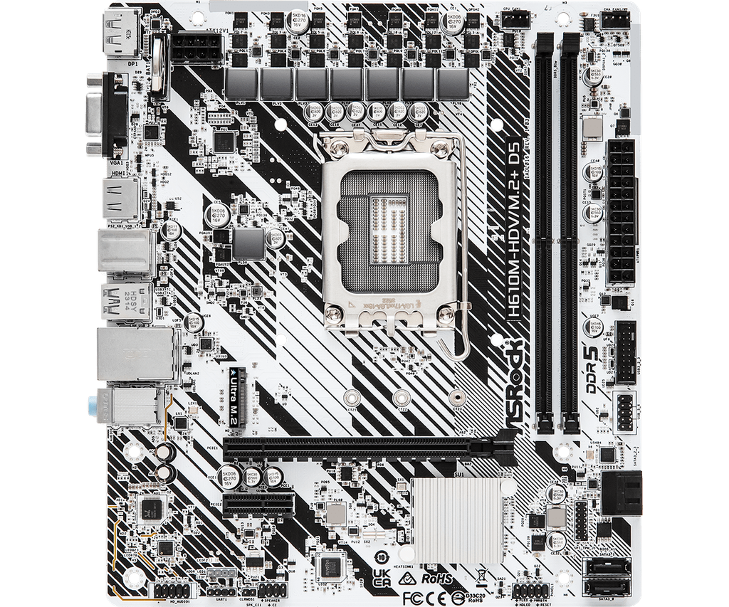 ASROCK H610M-HDV/M.2+ D5 | MICRO-ATX | DDR5 