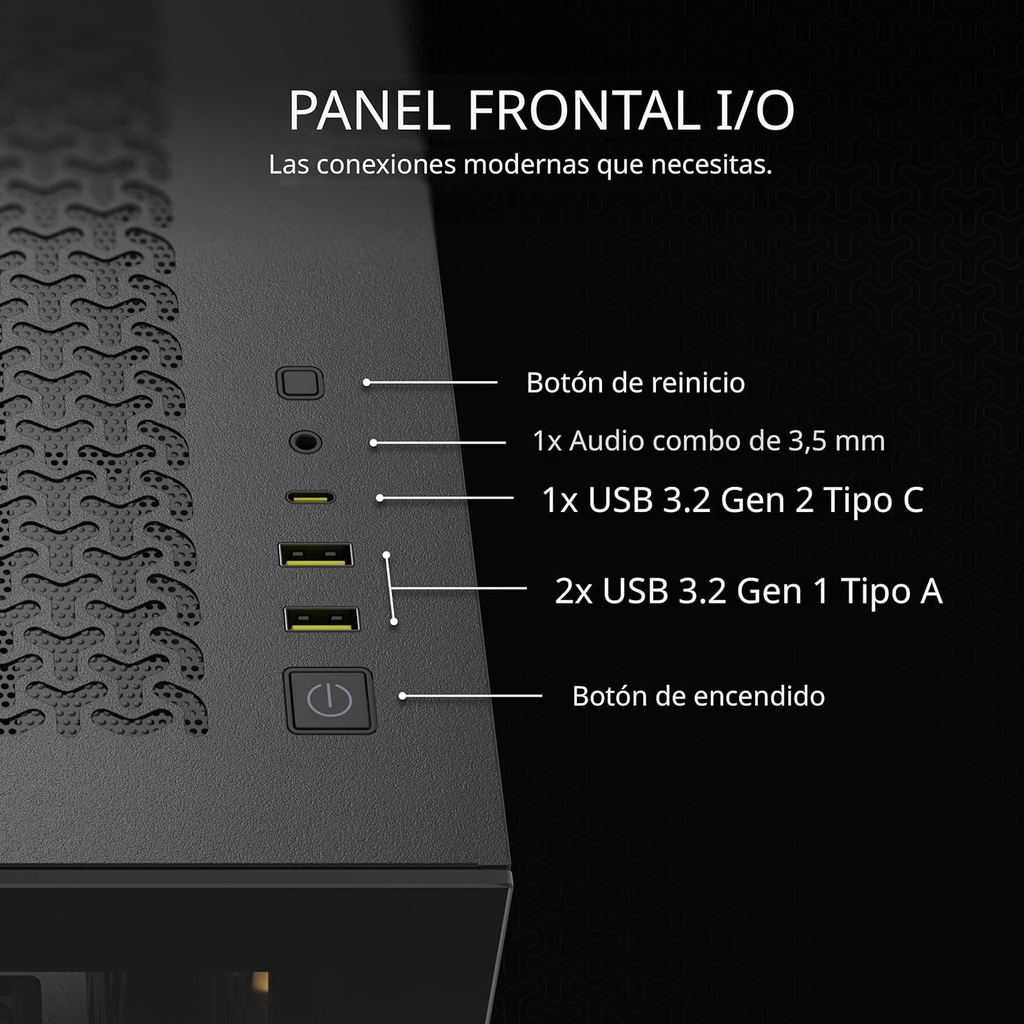 CORSAIR 3500X | ARGB | MID TOWER | BLACK