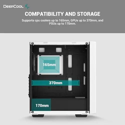 DEEPCOOL CC560 V2 ARGB ATX | WHITE