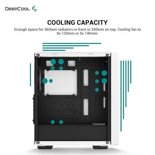 DEEPCOOL CC560 V2 ARGB ATX | WHITE