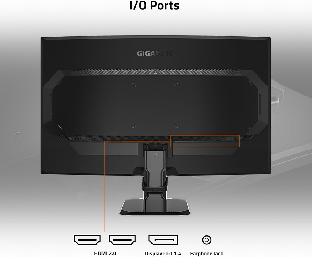 GIGABYTE GS27QCA 27" | VA | QHD | 2560x1440 | 180Hz | 1ms