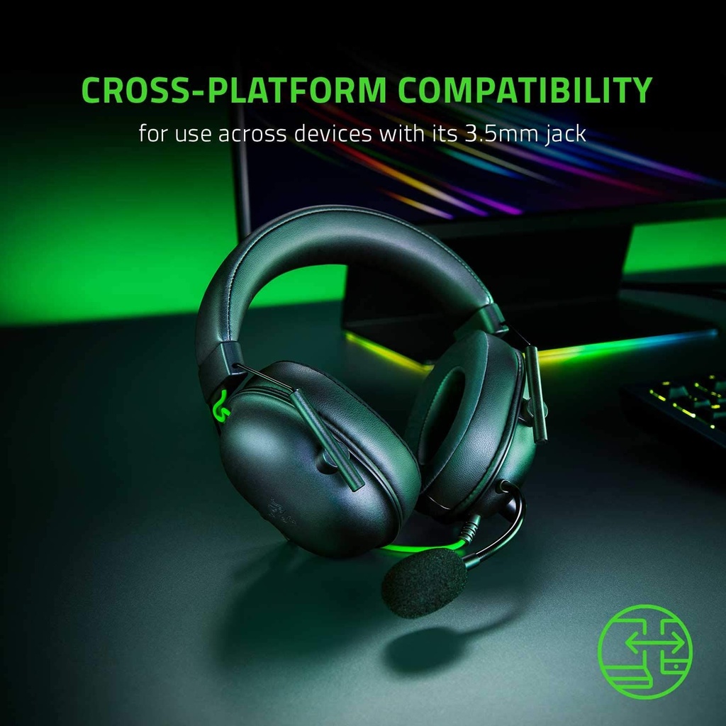 Razer BlackShark V2 X Gaming Headset: 7.1 Surround Sound