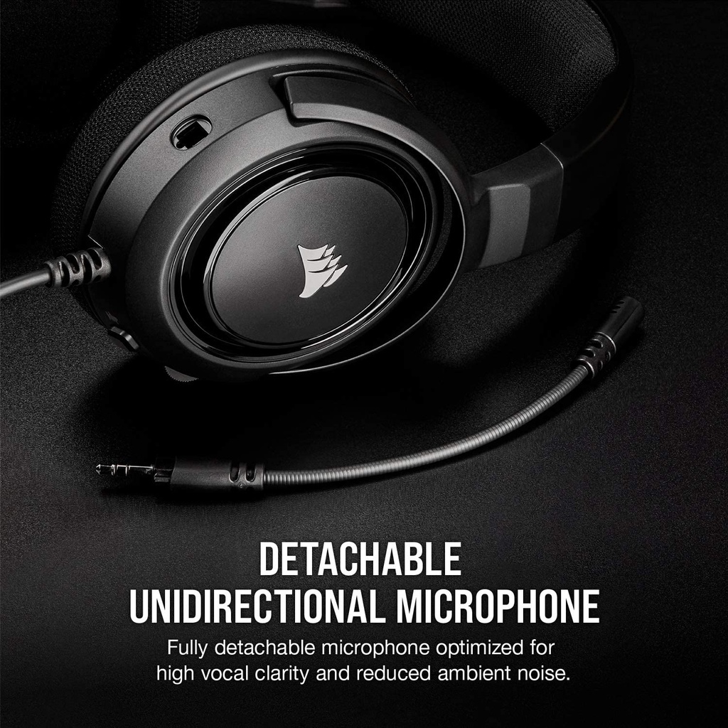 Corsair HS35 - Stereo Gaming Headset - Carbon