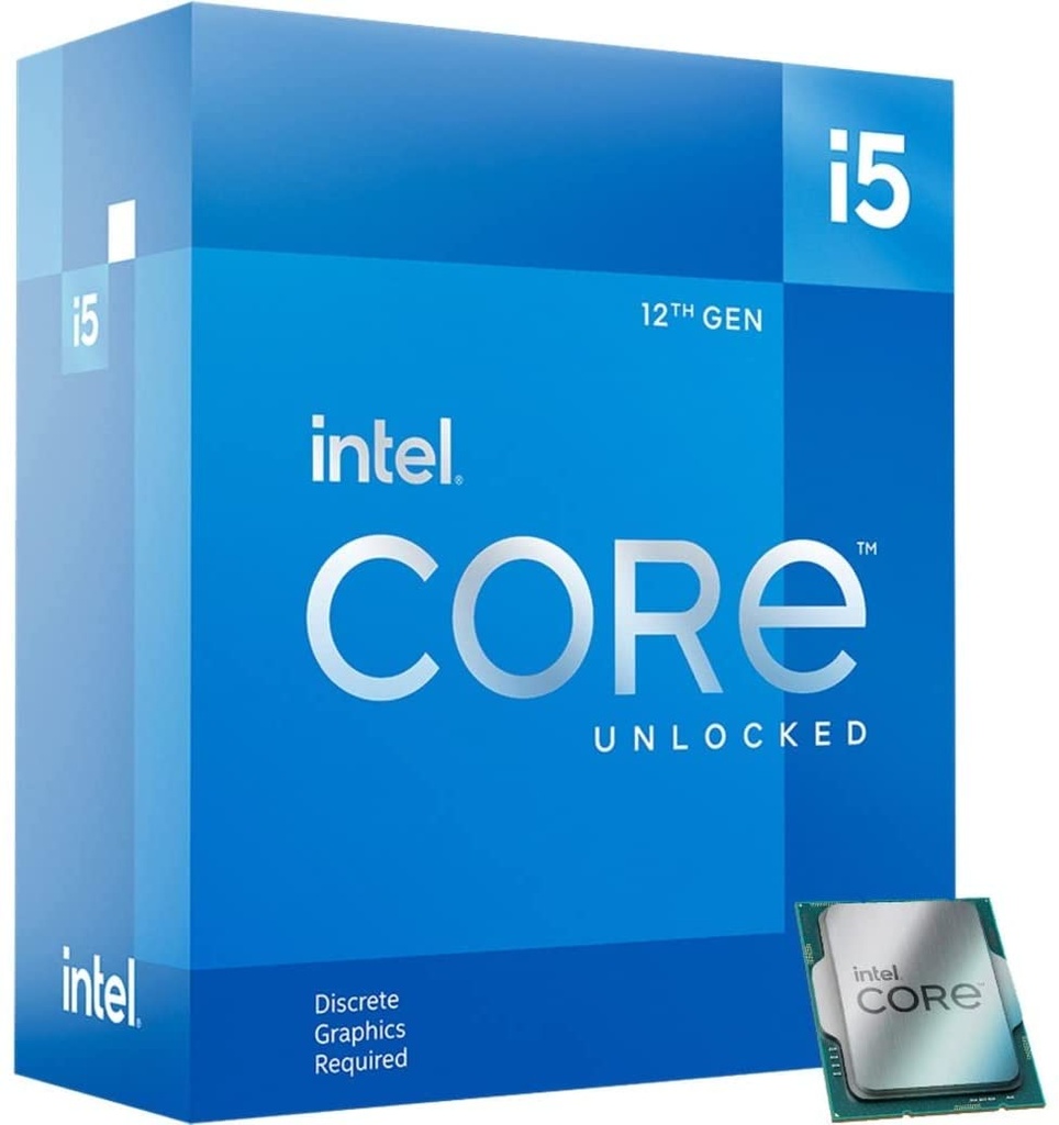 Intel Core i5-12600KF (6P+4E) Cores 4.9 GHz Unlocked
