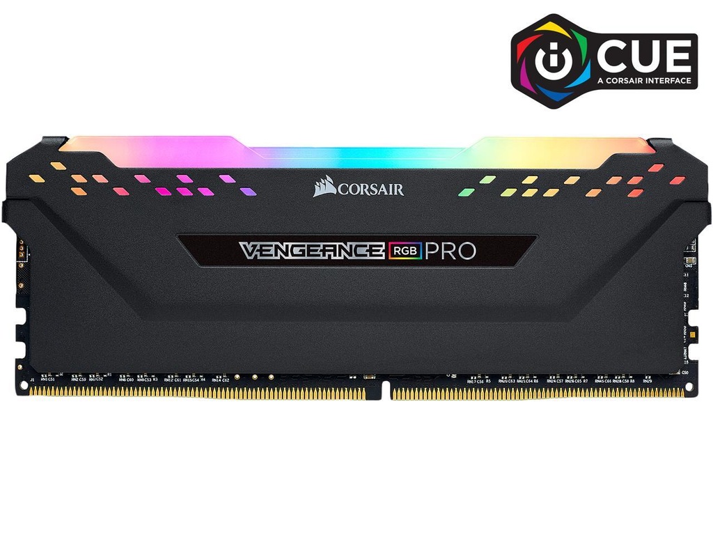 CORSAIR Vengeance RGB Pro 8GB (1x8GB) DDR4 3200MHz CL16