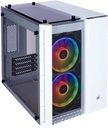 Crystal Series 280X RGB Tempered Glass Micro ATX Case | White