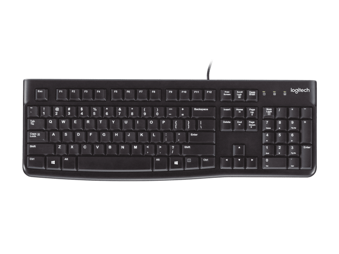 Logitech K120 | BLACK SPANISH