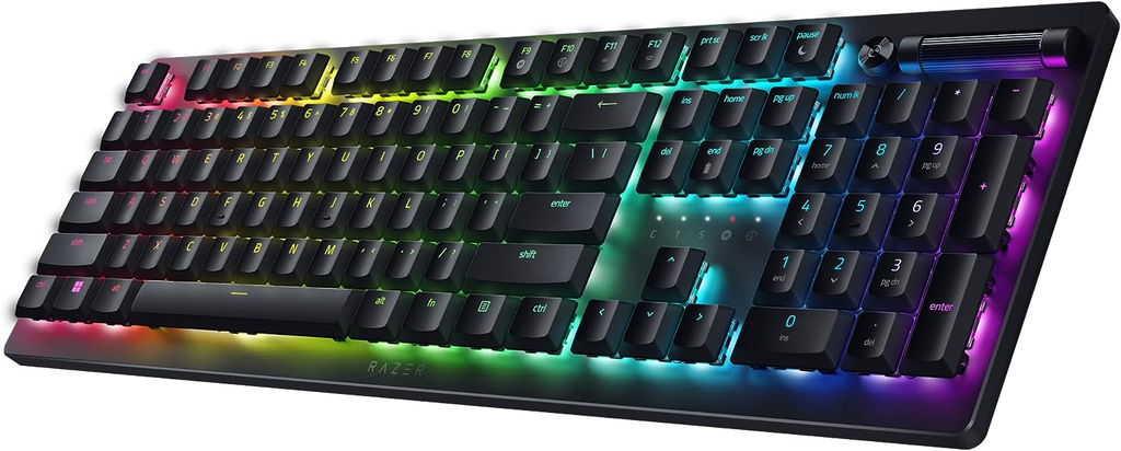 Razer DeathStalker V2 Pro RGB | Wireless | Low-Profile Optical Switches | Bluetooth 5.0