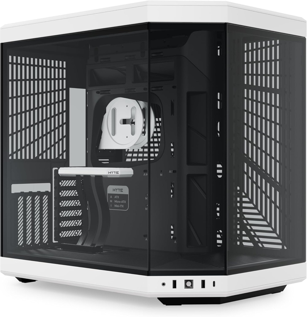 HYTE Y70 ATX | WHITE & BLACK