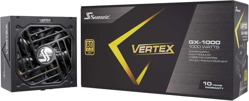 SEASONIC 1000W 80+ PLATINUM MODULAR | ATX 3.0 | PCIe 5.0 