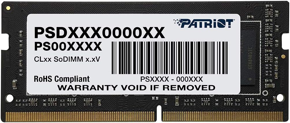 Patriot SL DDR4 SODIMM 8 GB (1 x 8 GB) 3200MHz | LAPTOP