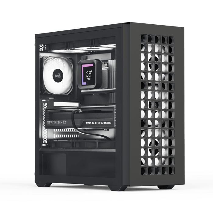 AEROCOOL D502A | BLACK 
