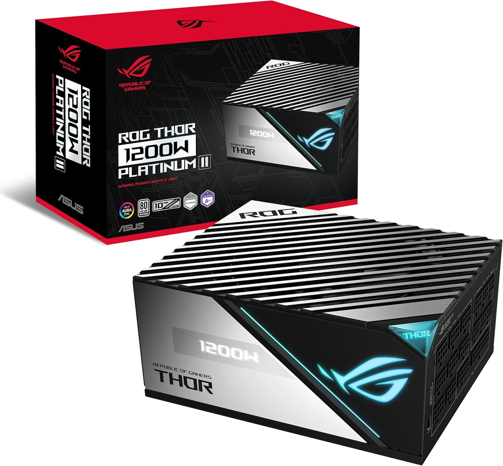 ASUS ROG THOR 1200W PLATINUM II | 80 PLUS | FULL MODULAR 