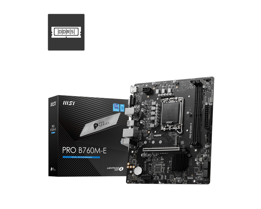 MSI PRO B760M-E | DDR5