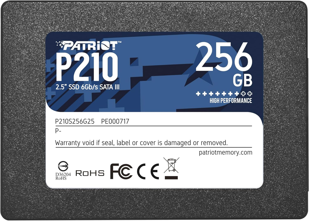 PATRIOT P210 256GB 2.5 SSD