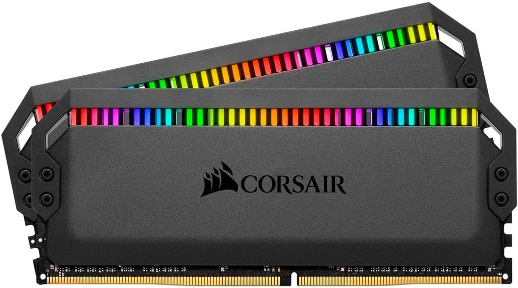 CORSAIR DOMINATOR PLATINUM RGB DDR4 16GB (2 X 8GB) 3200MHZ | BLACK