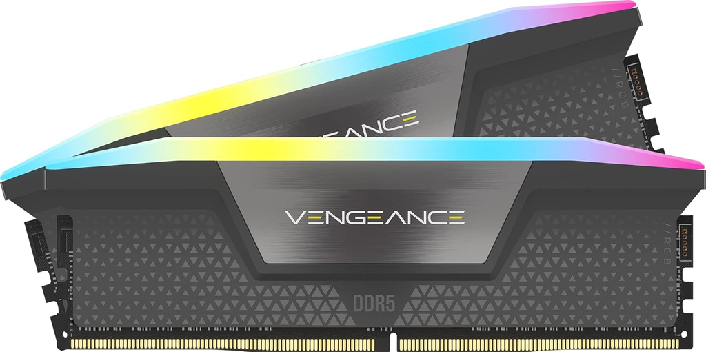 CORSAIR Vengeance RGB DDR5 RAM 64GB (2x32GB) 6000MHz