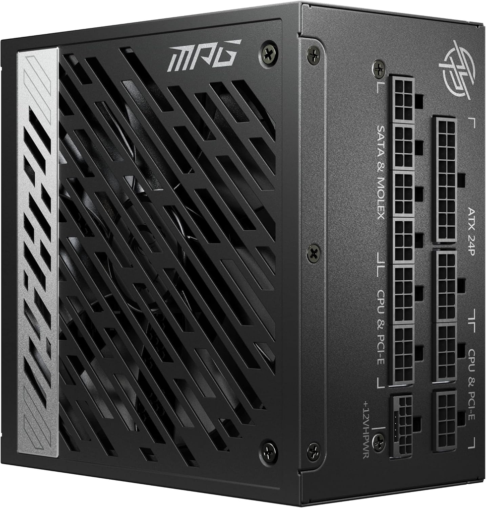 MSI MPG A1000G | PCIE 5.1 & ATX 3.1 | Full Modular | 80+ Gold | 1000W | ATX