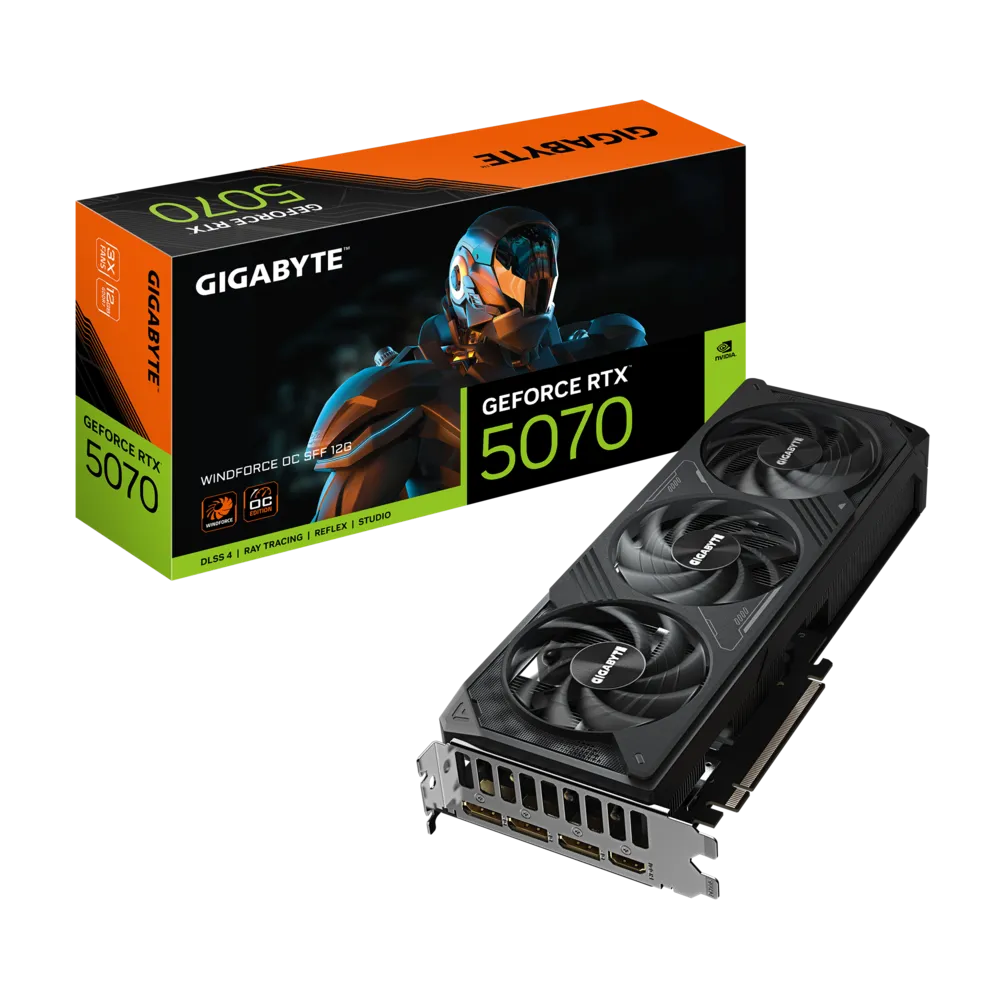 GIGABYTE GEFORCE RTX 5070 WINDFORCE OC SFF 12GB 