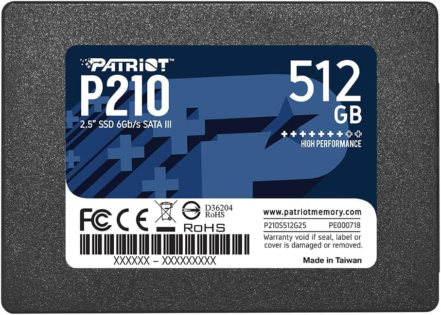 PATRIOT P210 512GB SSD