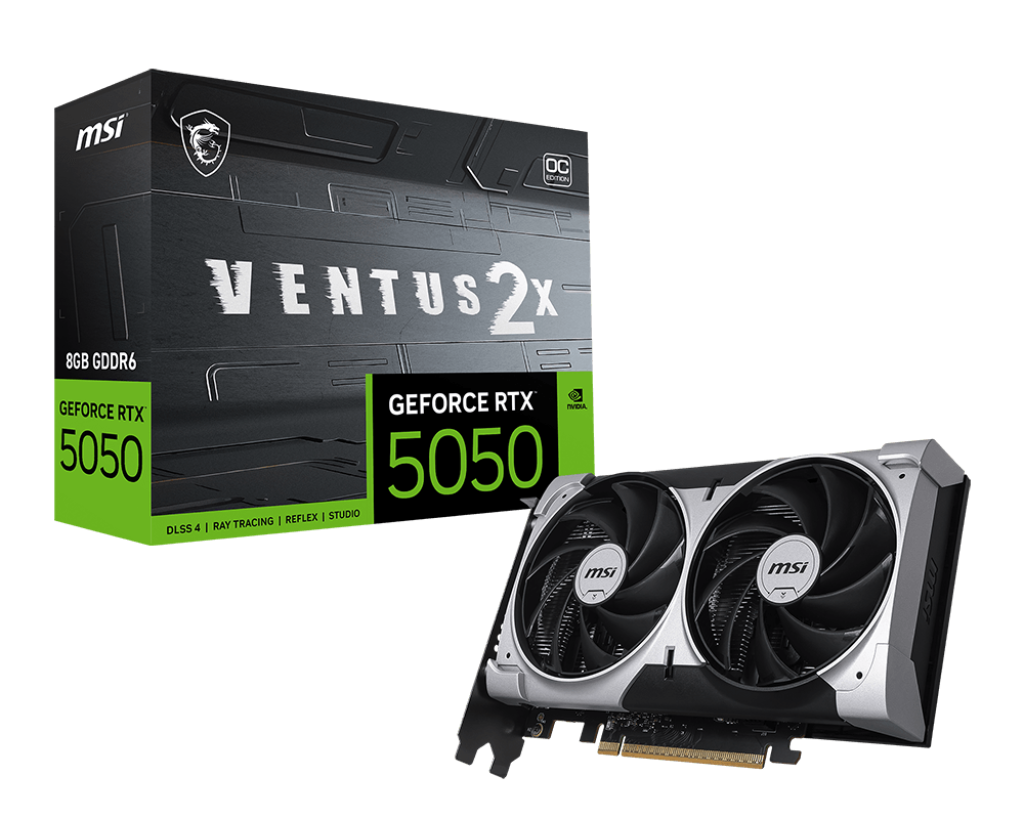 MSI GeForce RTX™ 5050 8G VENTUS 2X OC