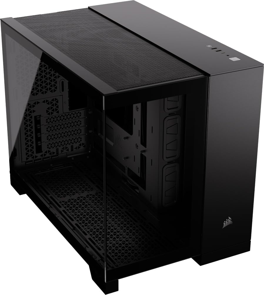 CORSAIR 2500X TEMP GLASS BLACK