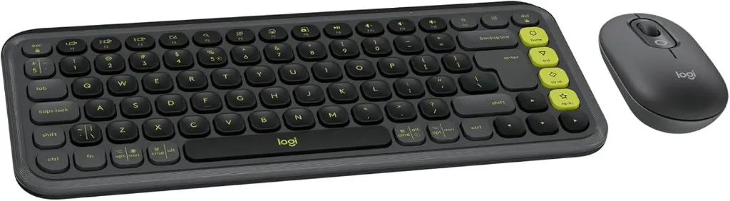 LOGITECH POP ICON COMBO BLUETOOTH | BLACK & LIME