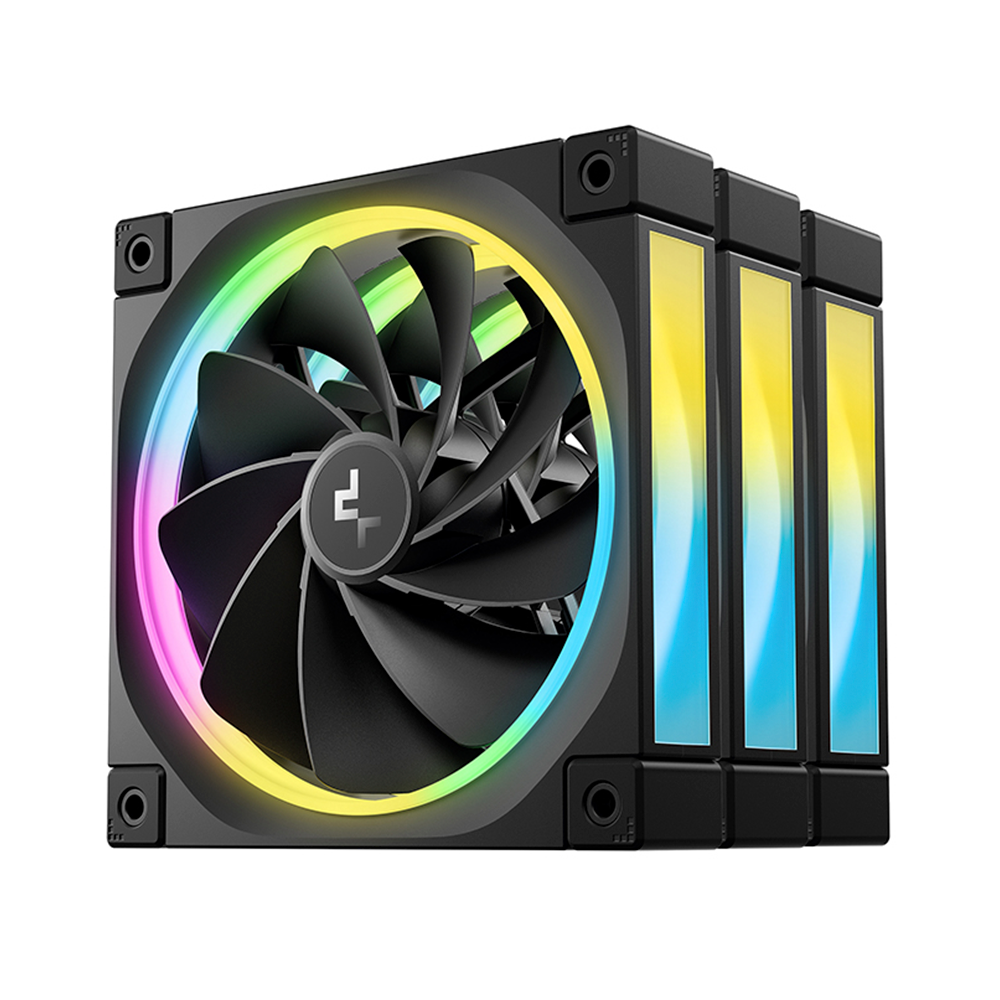 [R-FL12R-BKAPN3-G] DEEPCOOL FL12R ARGB REVERSE | KIT 3 FAN | 120MM | BLACK