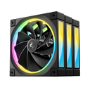 DEEPCOOL FL12R ARGB REVERSE | KIT 3 FAN | 120MM | BLACK