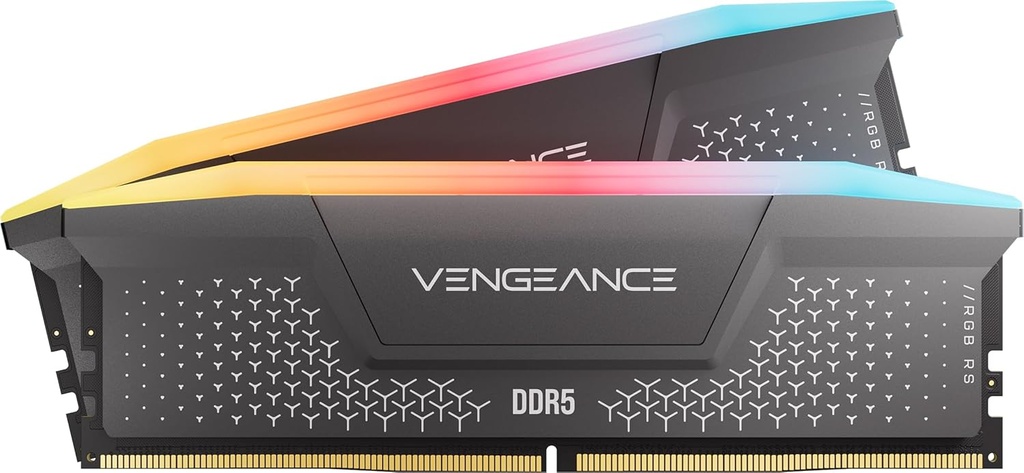 CORSAIR Vengeance RGB RS DDR5 RAM 64GB (2x32GB) 6000MHz