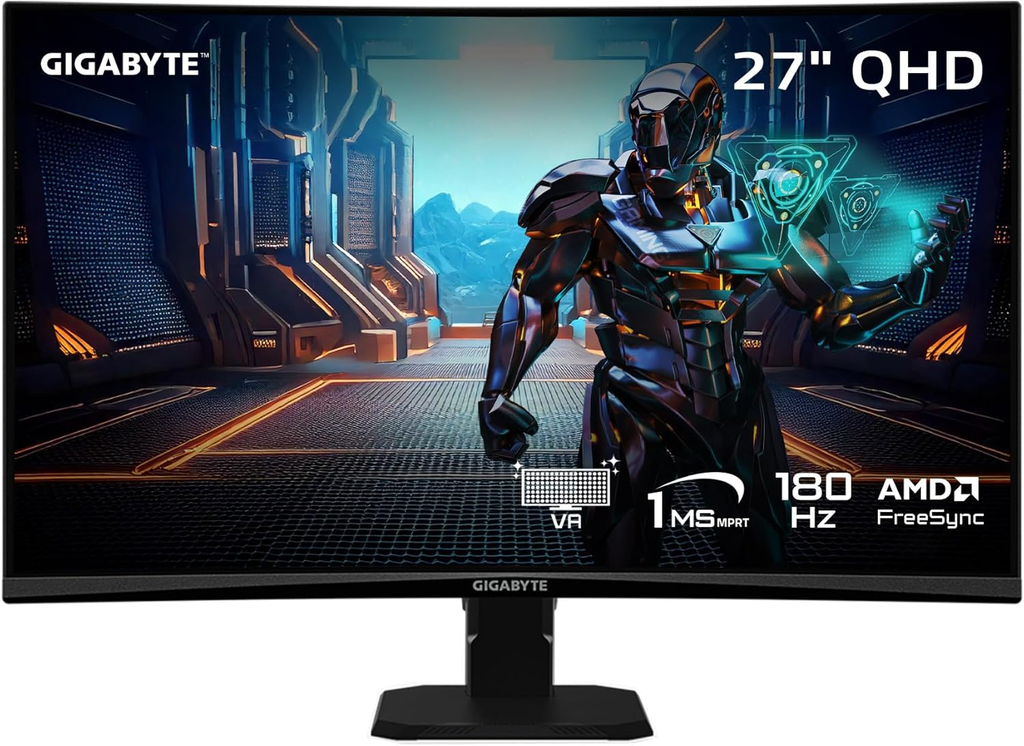 GIGABYTE GS27QCA 27" | IPS | QHD | 2560x1440 | 180Hz | 1ms