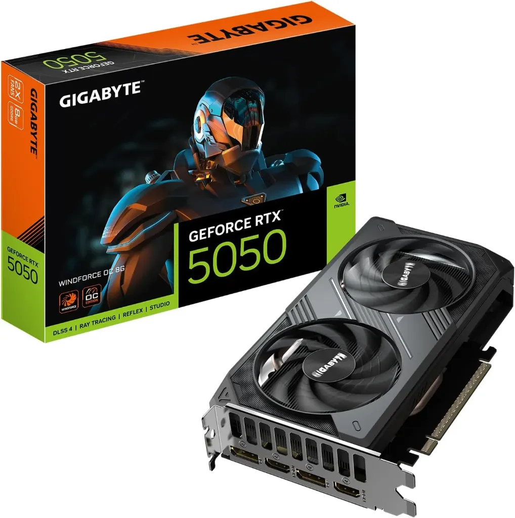 GIGABYTE GeForce RTX 5050 WINDFORCE OC 8