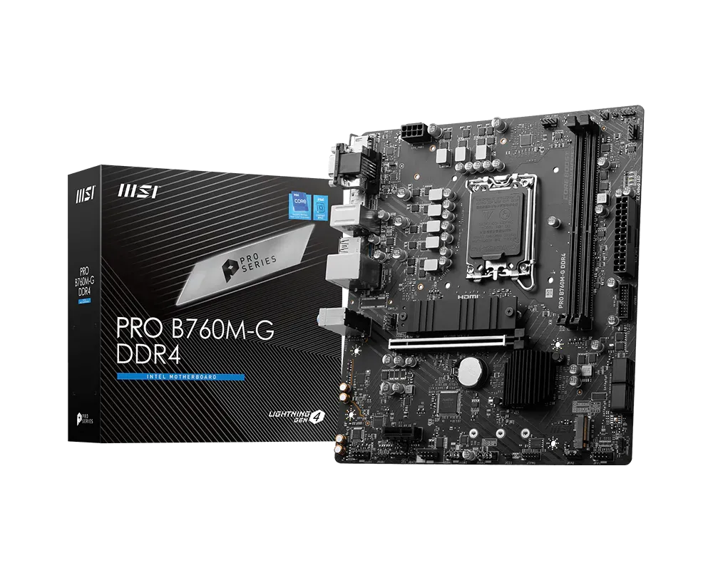 [MKTPLACE] MSI PRO B760M-G DDR4