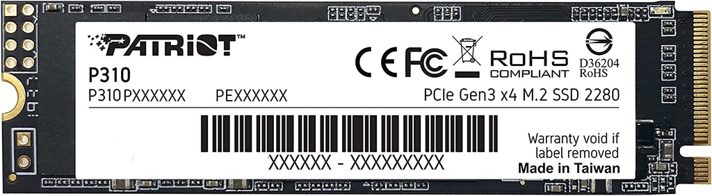 Patriot P310 1TB NVMe PCIe M.2 Gen3