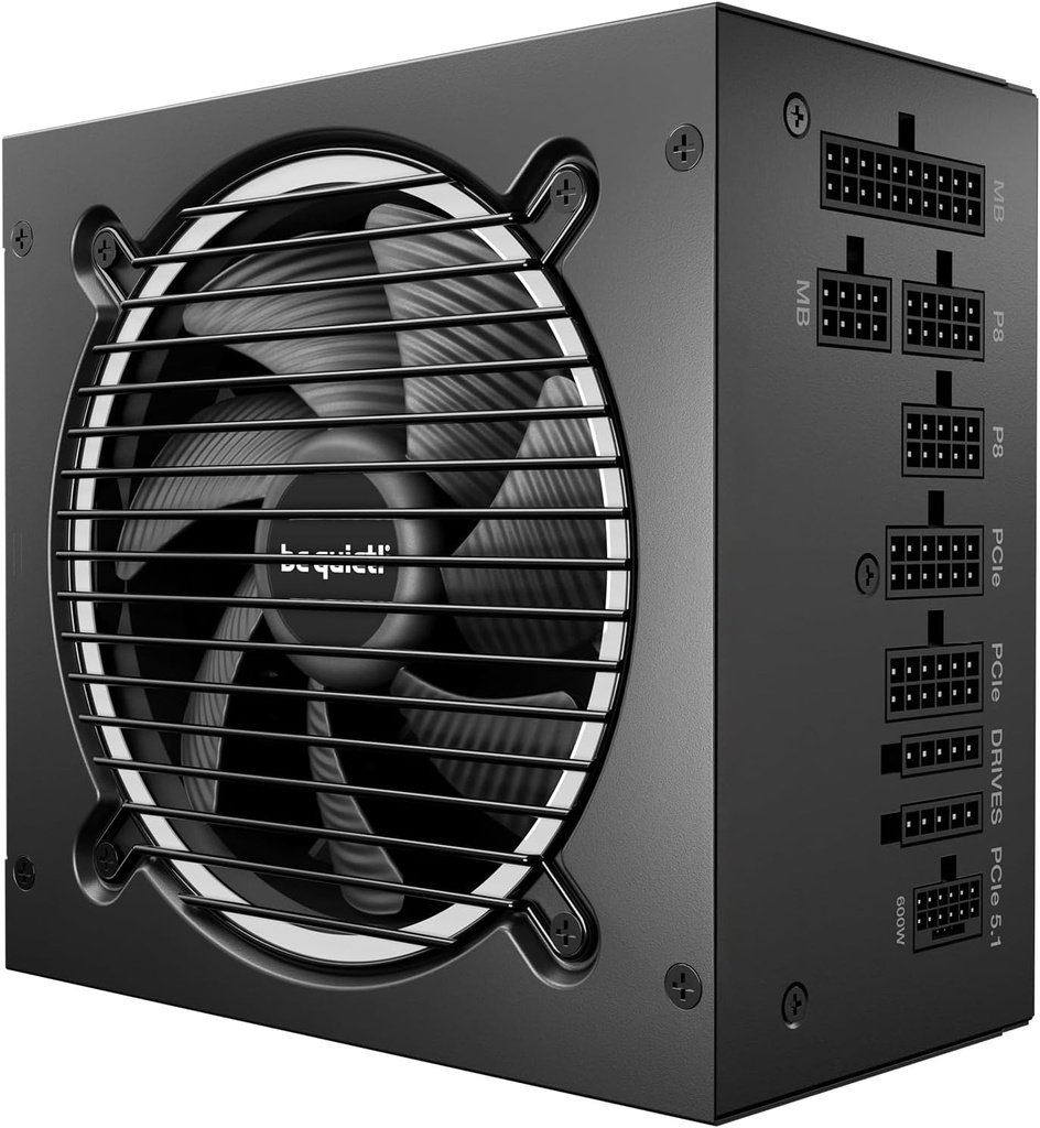 be quiet! Pure Power 13 M 850W, ATX 3.1, Fully Modular PSU, 80+ Gold | PCIe 5.1