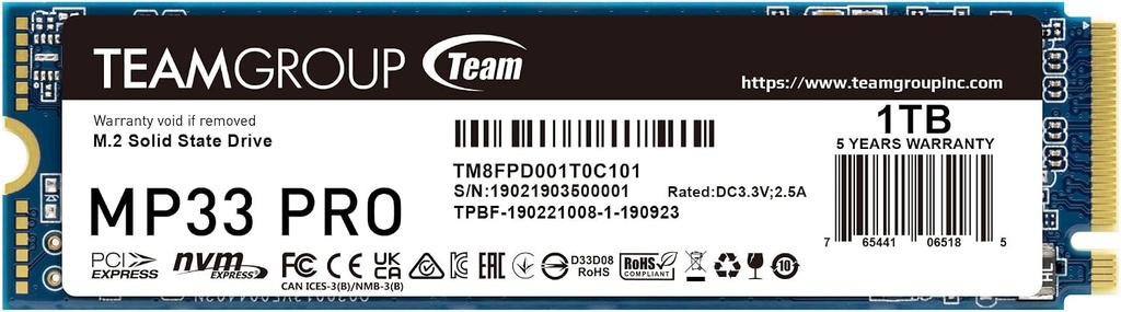 TEAMGROUP MP33 PRO 1TB