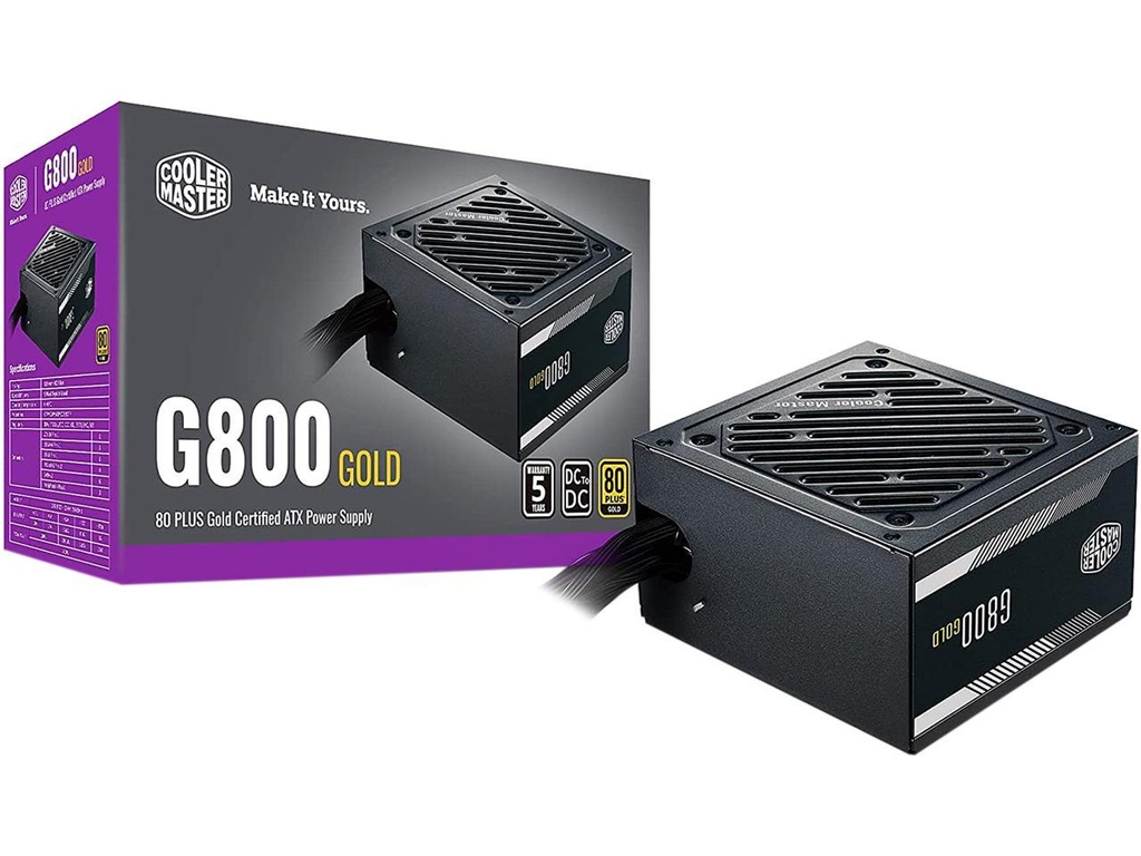 Cooler Master G800 Gold | 800W | 80+ Gold