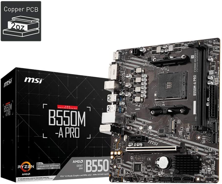 MSI B550M-A PRO