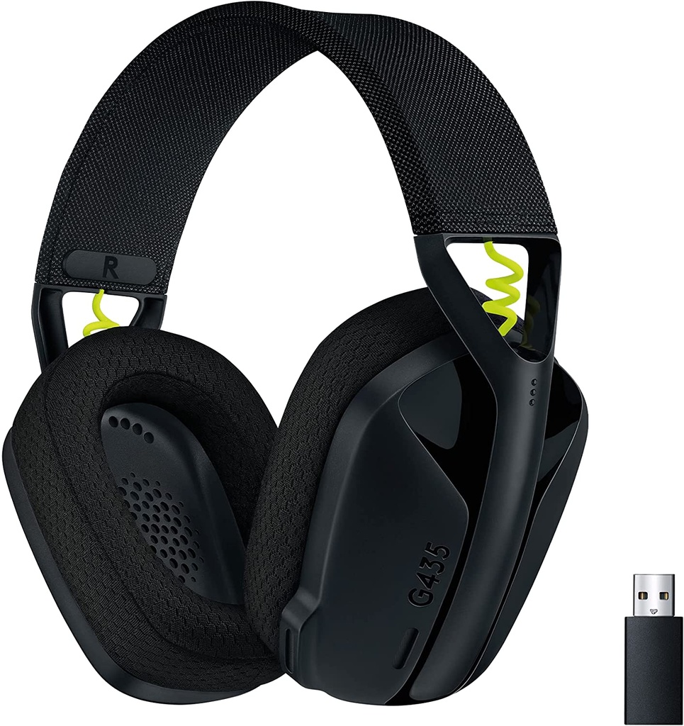 LOGITECH G435 LIGHTSPEED WIRELESS | BLACK