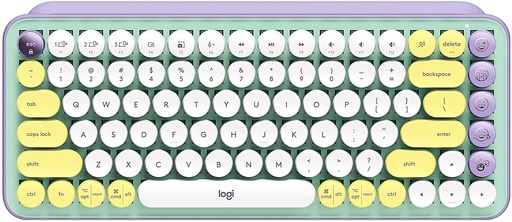 [920-010714] Logitech POP Keys Mechanical Wireless Keyboard  DAYDREAM MINT