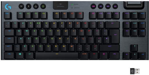 [920-009495] Logitech G915 TKL Tenkeyless Lightspeed Wireless RGB Mechanical