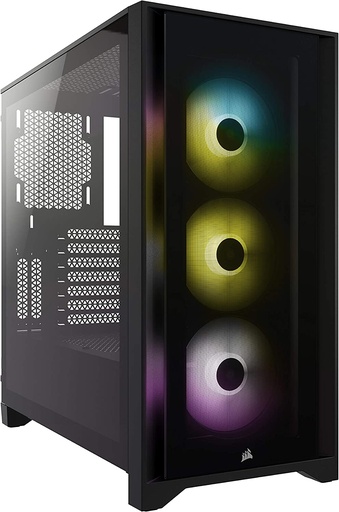 [CC-9011204-WW] Corsair iCUE 4000X RGB Mid-Tower | Black