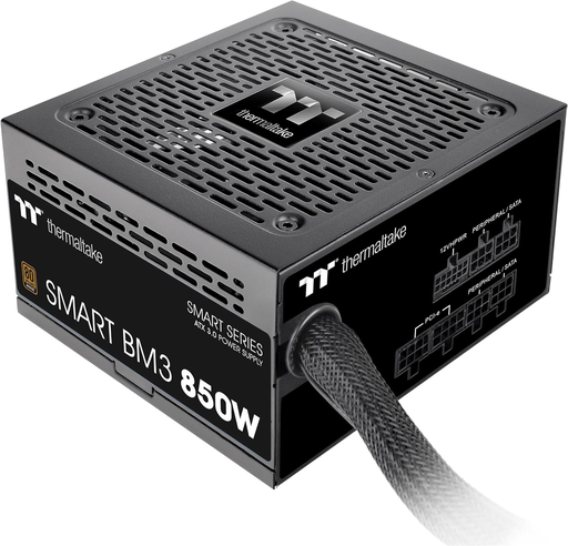[PS-SPD-0850MNFABU-3] Thermaltake Smart BM3 850W | 80 Plus Bronze ATX 3.0 | PCIE 5.0