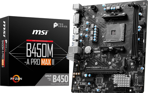 [911-7C52-036] MSI B450M-A PRO MAX II | DDR4 | AM4