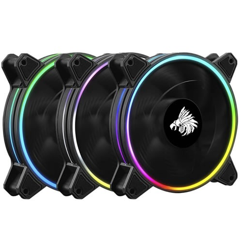 [FCF12241001C] Eagle Warrior Hurricane ARGB | PACK 3 