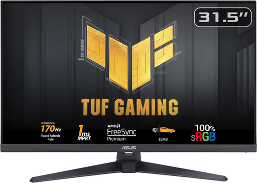 [VG328QA1A] ASUS TUF Gaming 32” VG328QA1A | 1080P Full HD | 170Hz | 1ms | PANEL VA 