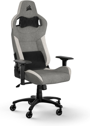 [CF-9010058-WW] Corsair T3 RUSH Fabric | GRAY/WHITE