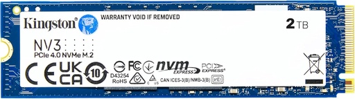 [SNV3S/2000G] Kingston NV3 2TB M.2 Gen
