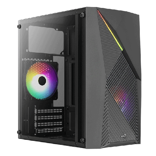 [MINI-G-BK-V2] AEROCOOL RAIDER MINI RGB | MICRO-ATX
